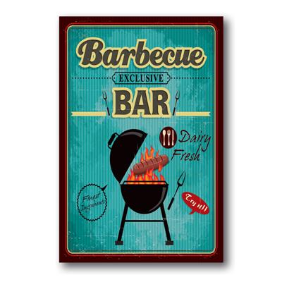 Placa Barbecue Exclusive Bar