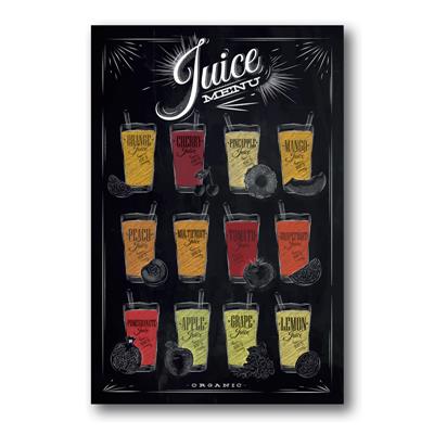 Placa Juice Menu